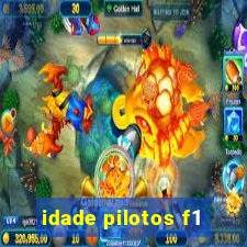 idade pilotos f1