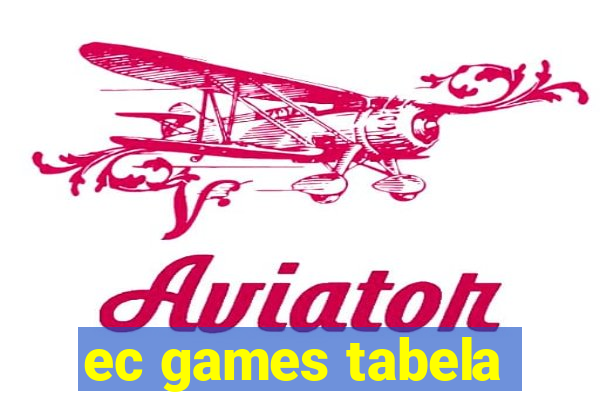 ec games tabela