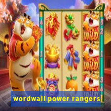 wordwall power rangers