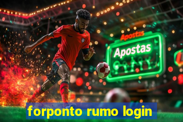 forponto rumo login