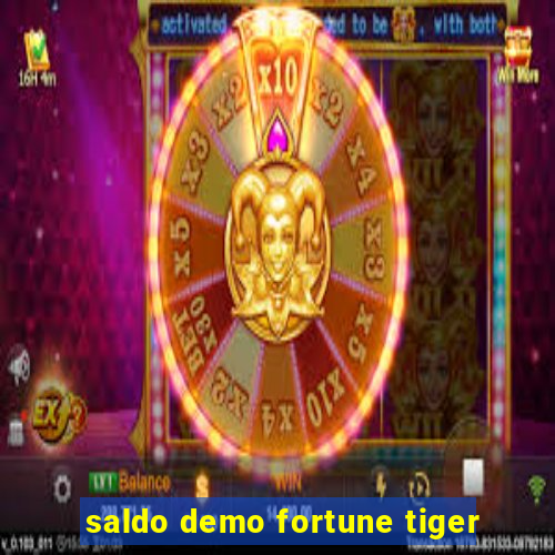 saldo demo fortune tiger