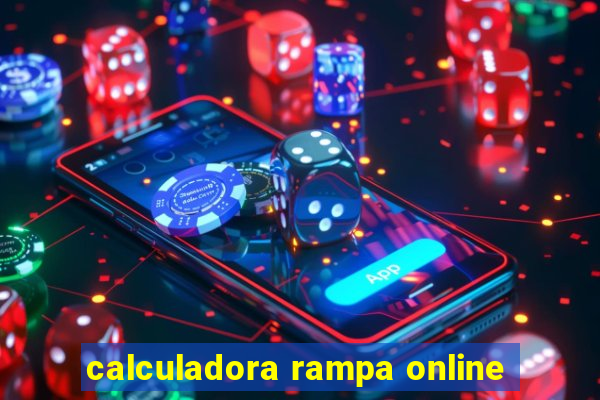 calculadora rampa online