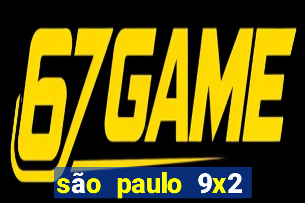 são paulo 9x2 corinthians data