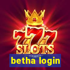 betha login